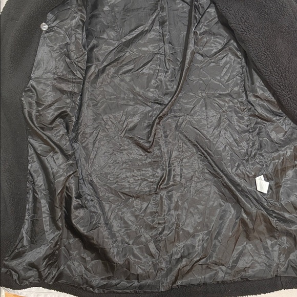 Black Faux Fur Coat - Picture 4 of 5